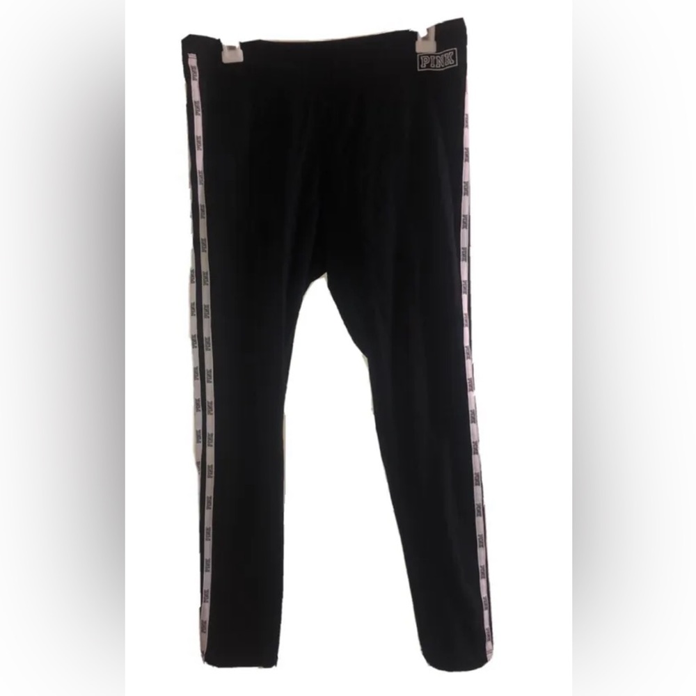 Size large pink legging with logo
